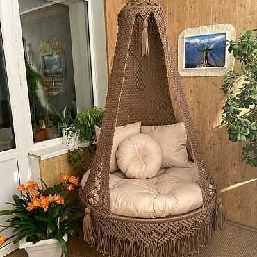 Кресло - шатер подвесное, для дома, дачи, улицы