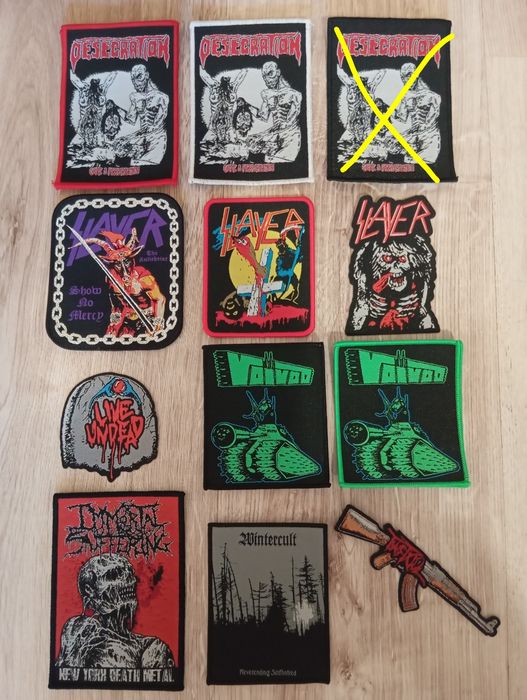 Нови везани нашивки х 6,5 €