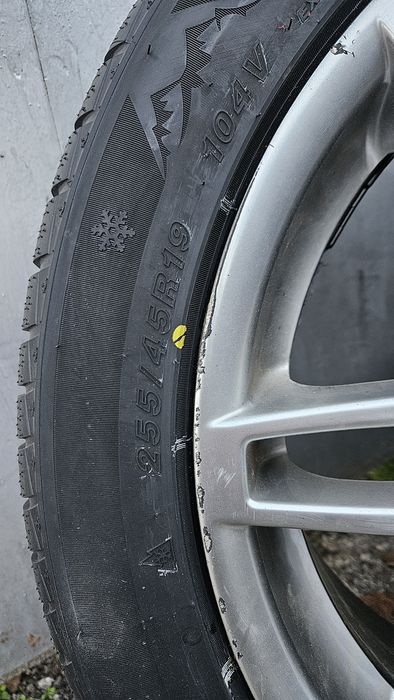 Джанти 5х112 19 8.0J19H2 ET45 със чисто нови гуми