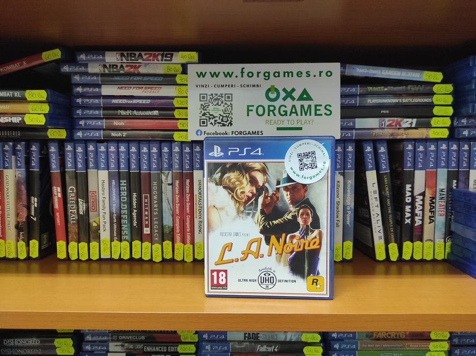 LA Noire PS4 Forgames.ro