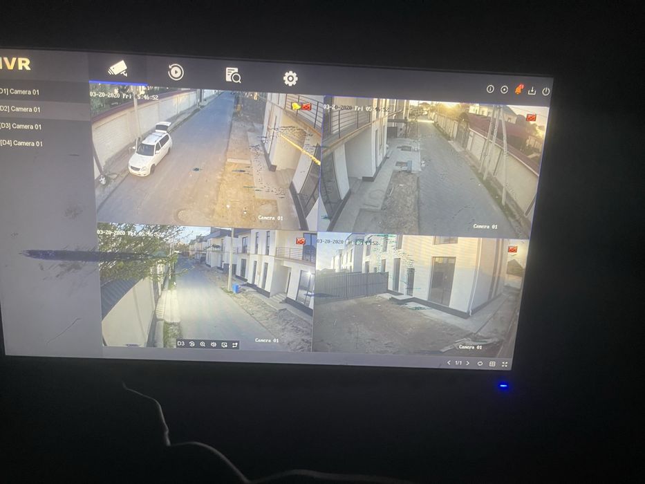 Установка камера видеонаблюдение