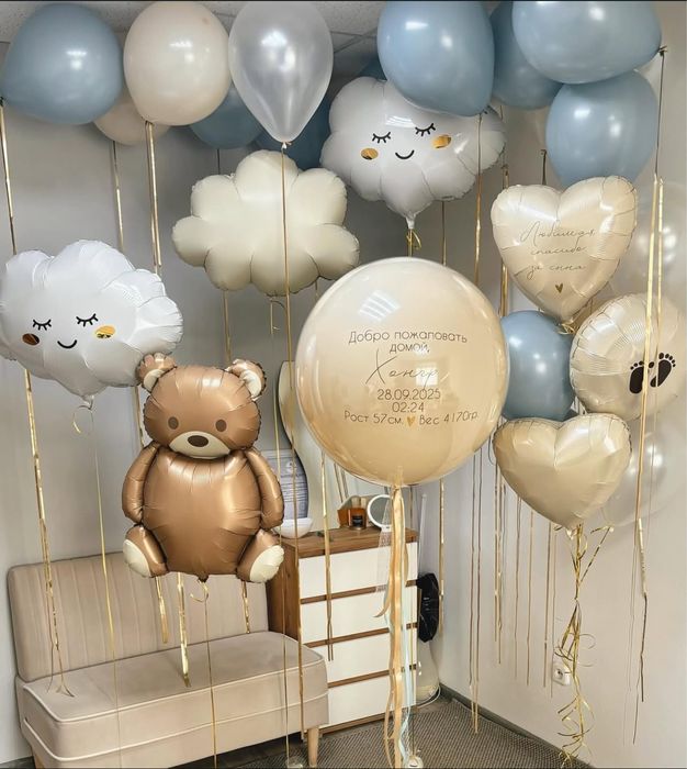 Шары на выписку