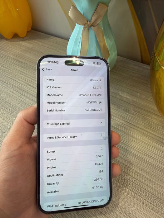 iPhone 14 Pro Max purple 256GB eSIM