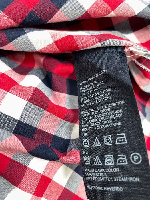 Мъжка карирана риза TOMMY HILFIGER размер M