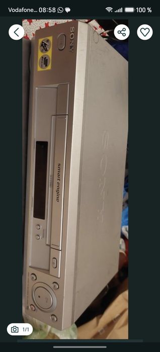 Video Cassette Recorder Sony