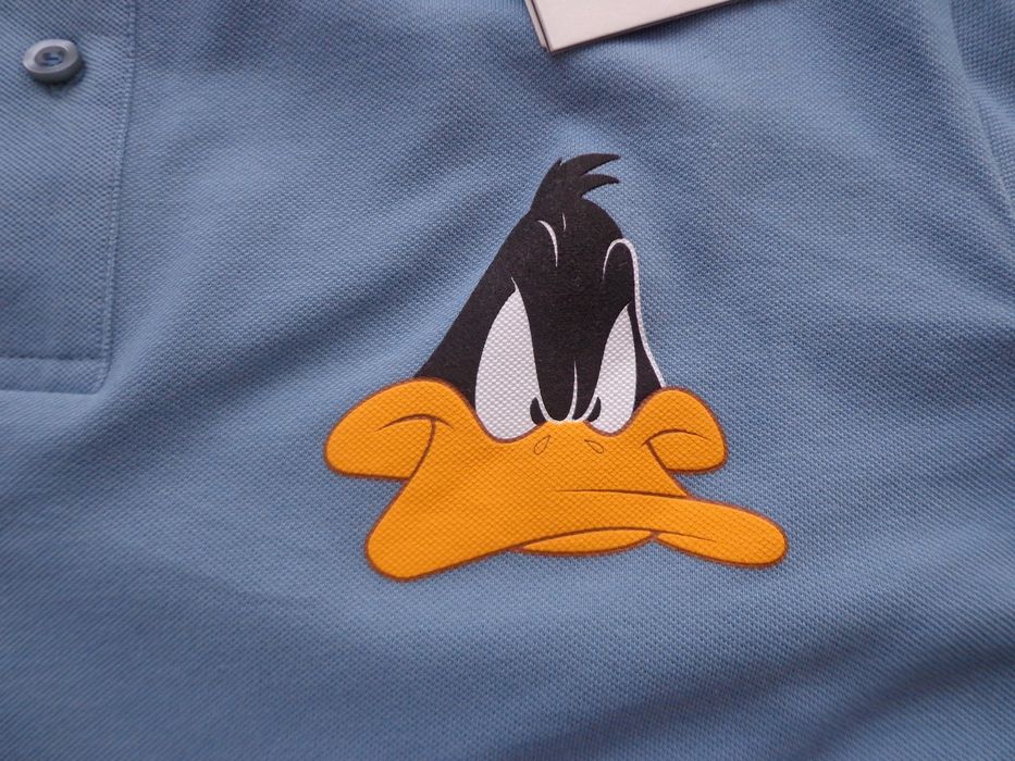 Мъжка поло тениска ICEBERG Daffy Duck Polo T-shirt Blue размери M, XL