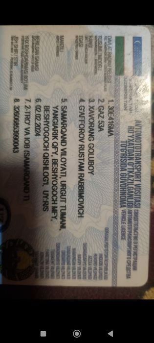 Gaz 53 bartovoy z oʻr