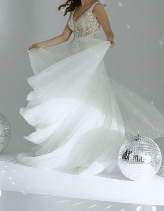 Свадебное платье из Турции, М-L