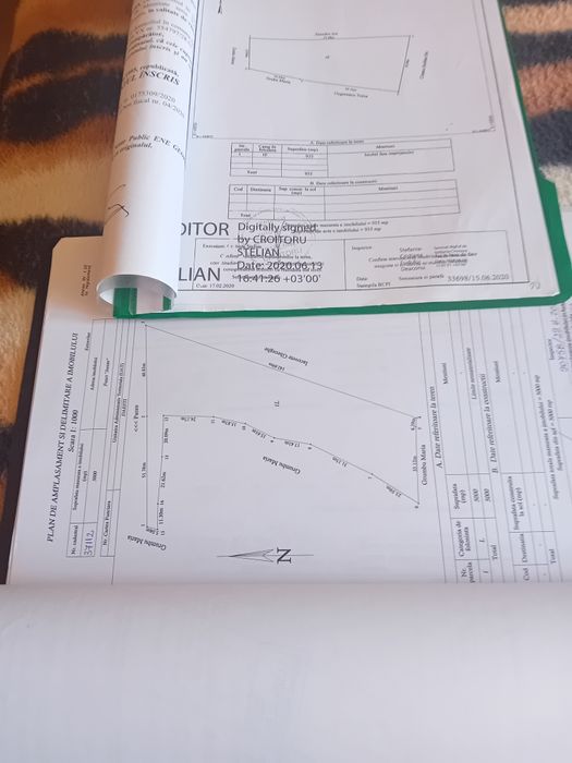 Vand mai multe terenuri grupate in3 loturi adunate fac 60000mp