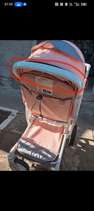 Căruț bebe 3 în 1
