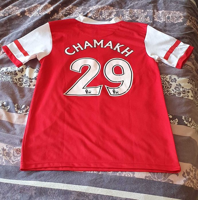 Футболна детска фланелка Арсенал Chamakh