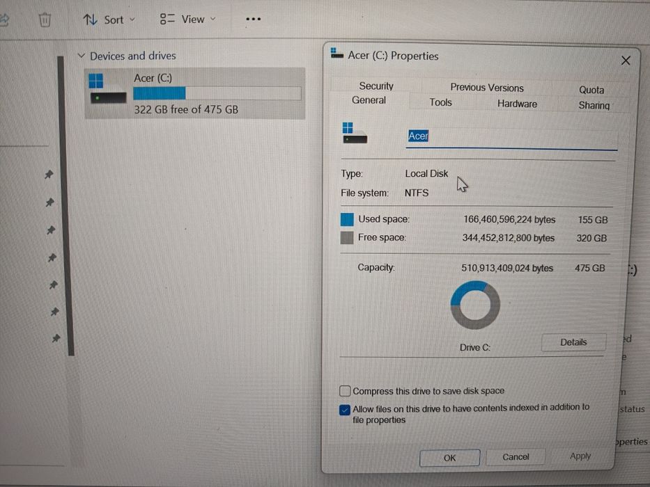 Acer swift 3 sf314 512gb