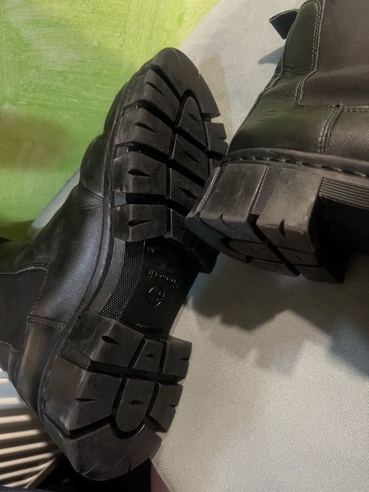 Ghete Tamaris din piele naturală