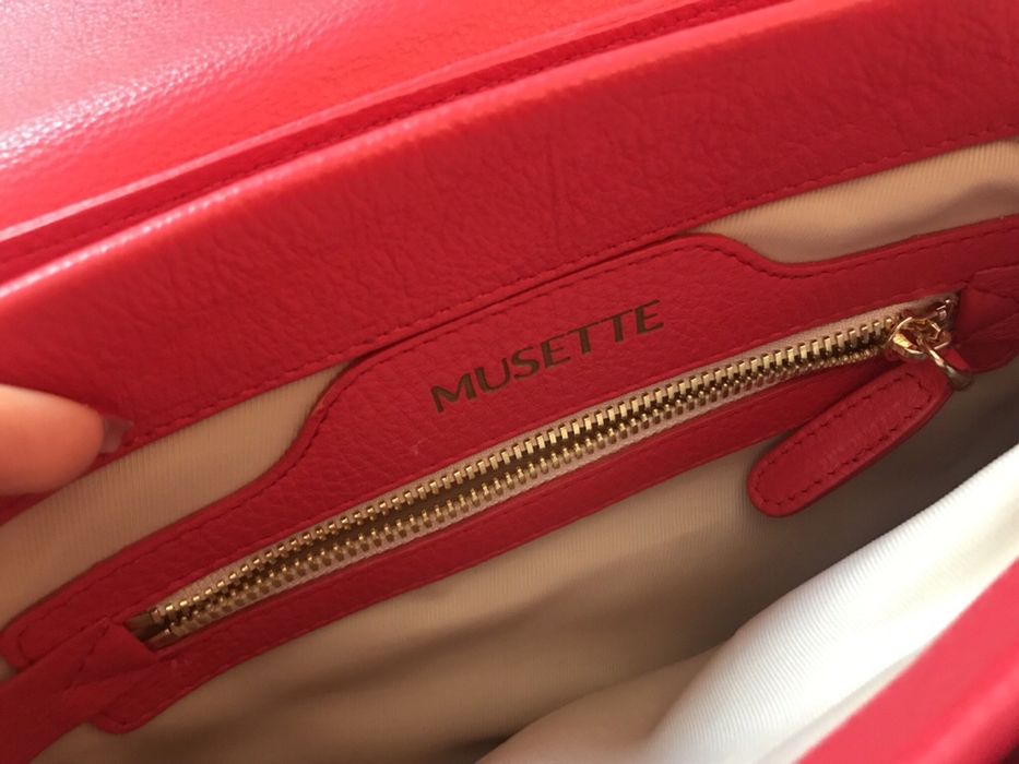 Geanta piele Musette