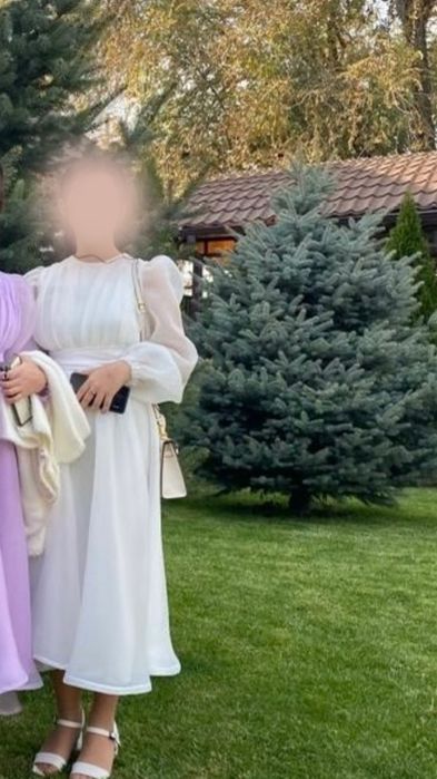 Платье айвори веречнее