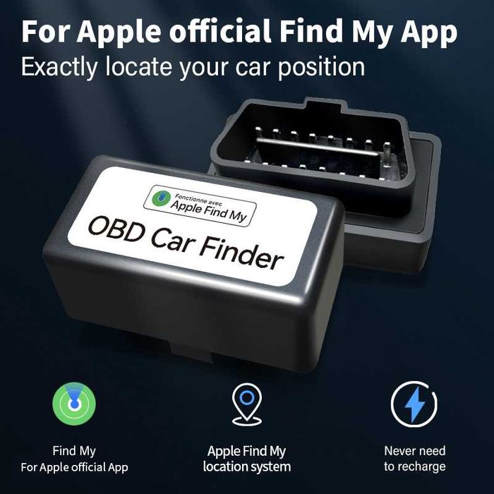 Gps тракер за автомобил OBD GPS локатор Find My Apple