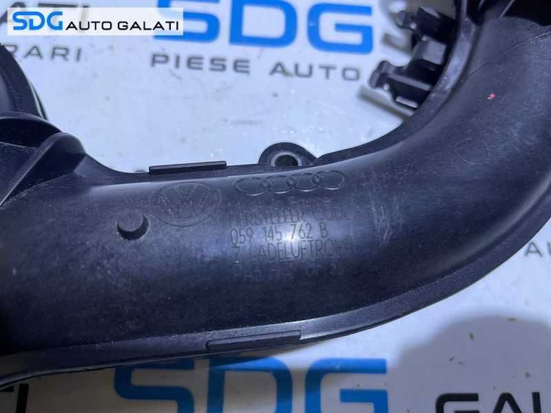 Tub Colector Tubulatura Colectoare Aer Galerie Admisie Audi A4 B7 3.0 V6 TDI BKN ASB 2005 - 2008 Cod 059145762B [MA0142]