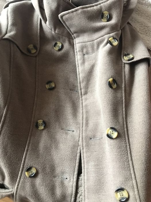 Палто в бежов цвят Teranova