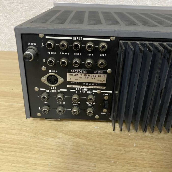 Sony ta 1130 винтажный усилитель
