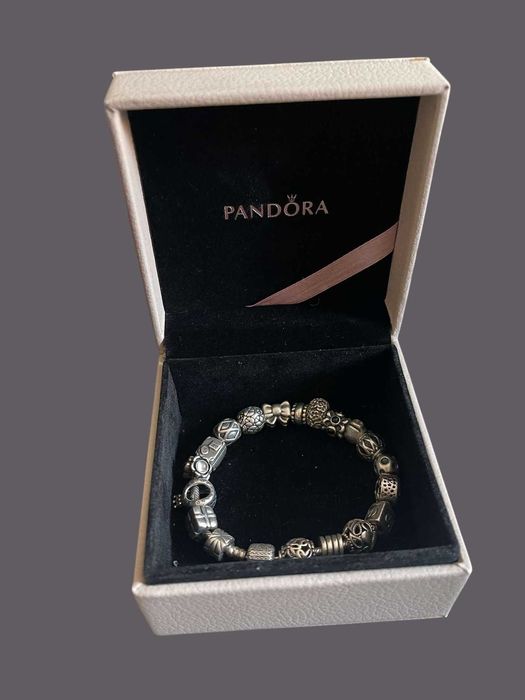 Pandora Bratara Argint cu Charm-uri