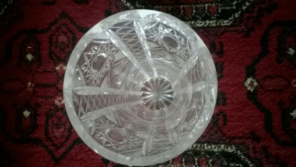 Новая оригинал хрустальная ваза БОГЕМИЯ ЧЕХИЯ ОРИГИНАЛ