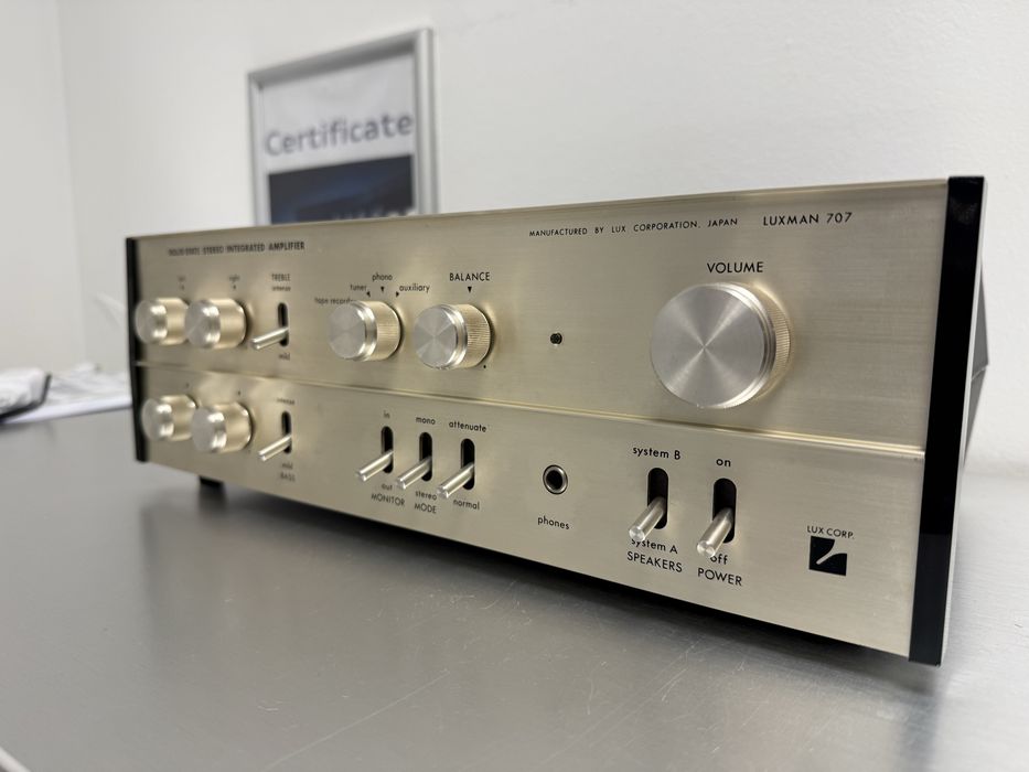 Luxman SQ-707 стерео усилвател