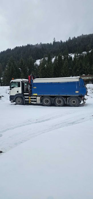 Man tgs 35.400 Basculanta cu macara