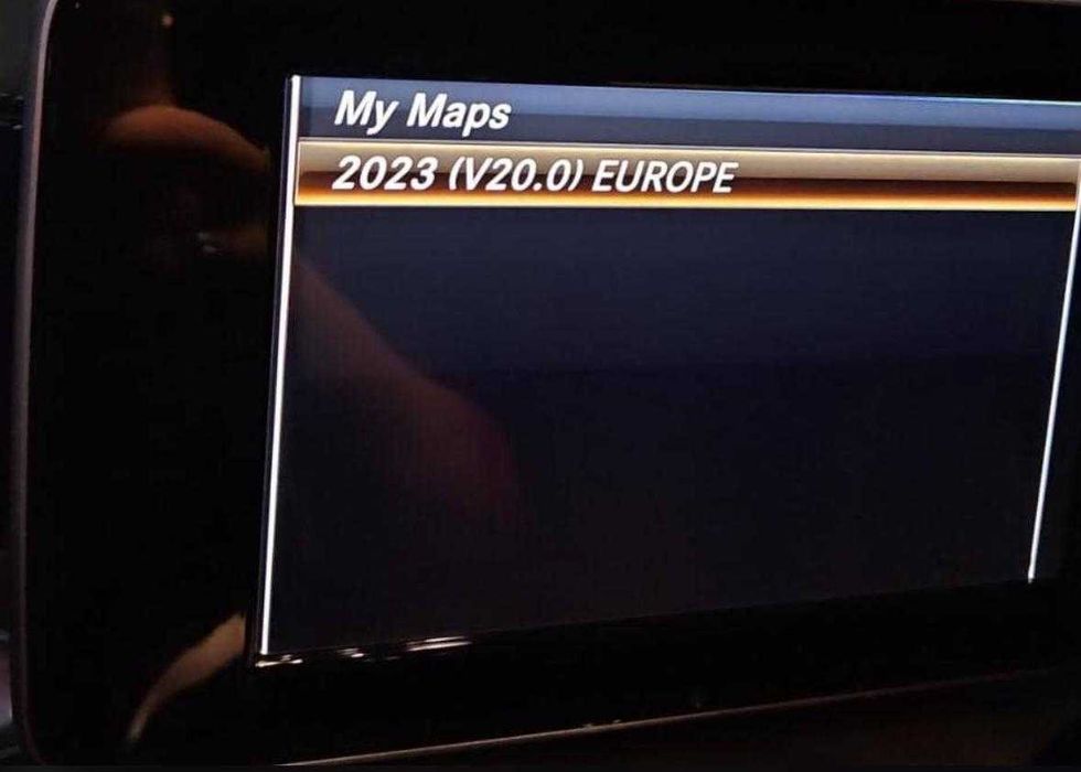 Card navigație Mercedes C-Class W205 GLC V-Class Europa 2025