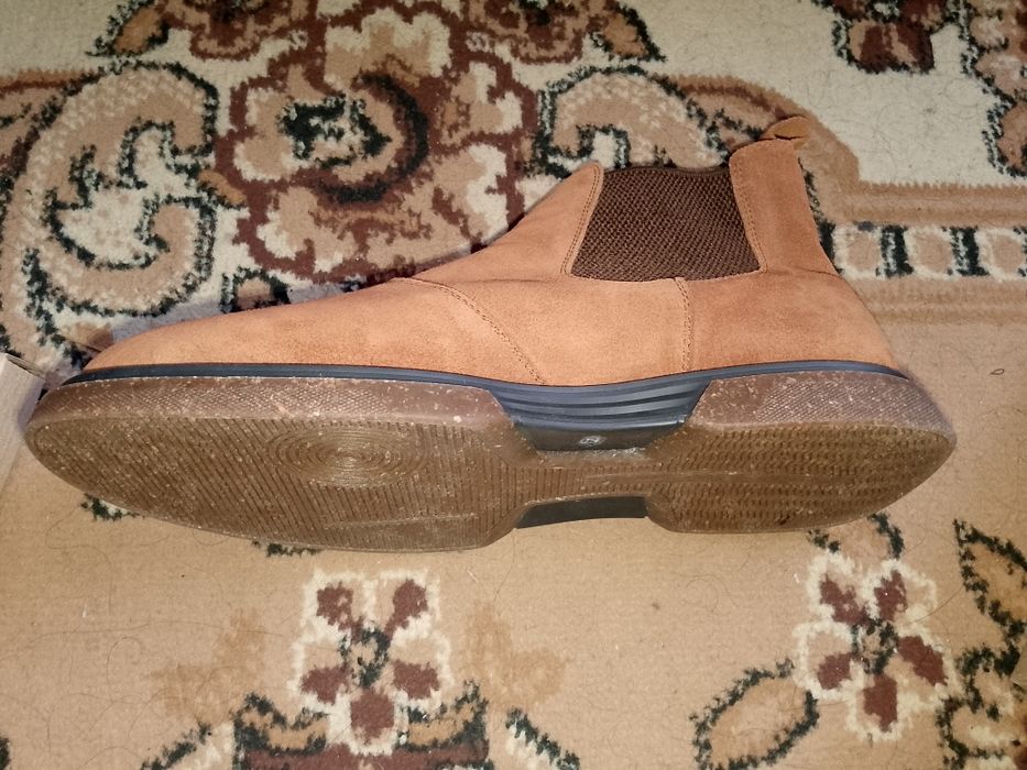 Зимние ботинки замша 42 размер