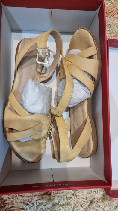 Sandale piele întoarsă S'Oliver