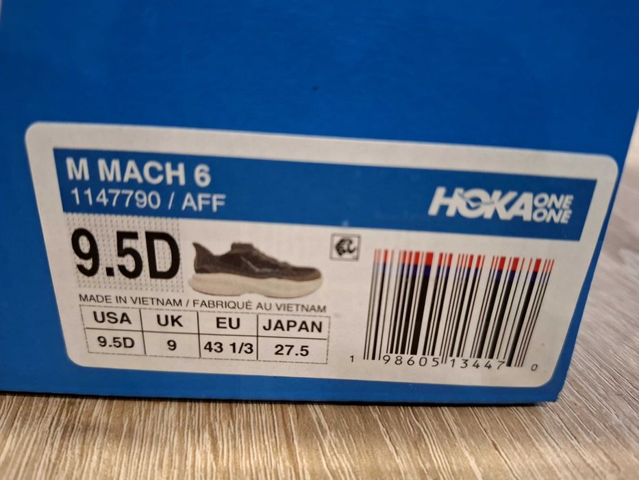 Маратонки за бягане Hoka Mach 6 - номер 43 1/3 - нови