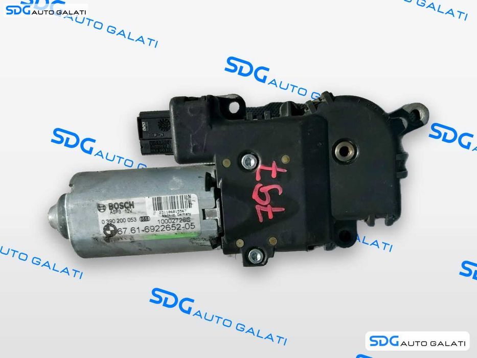 Motoras Actionare Trapa Plafon Panoramic BMW X5 E70 2006 - 2013 Cod 67.61-6922652-05, 6761692265205, 6922652, 0390200053 [LR11230]