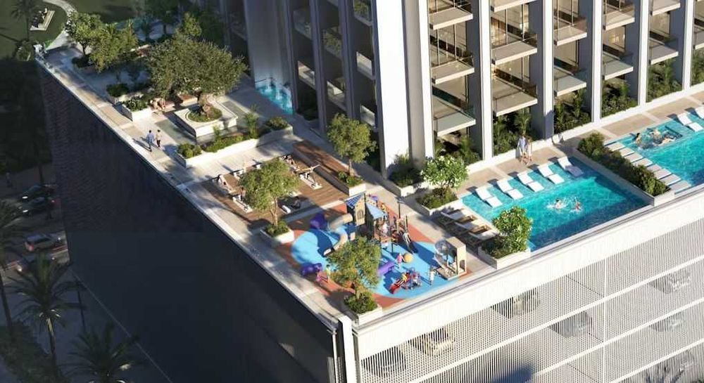 Binghatti Etherea – Apartament studio modern 32 m², JVC, Dubai, EAU