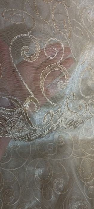 Красивый тюль бу