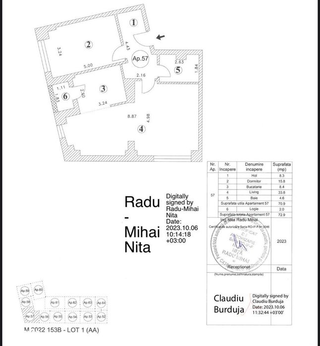 2 camere superb | Cubic 7 Residence