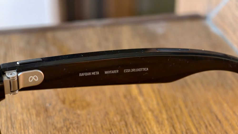 Meta rayban wayfarer gen 1