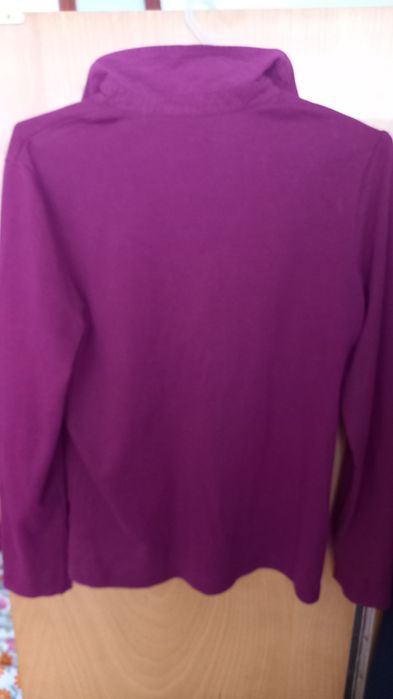 Vand cămașă/ bluza bumbac dama,nr 42/44,mov,perfecta stare,cu guler