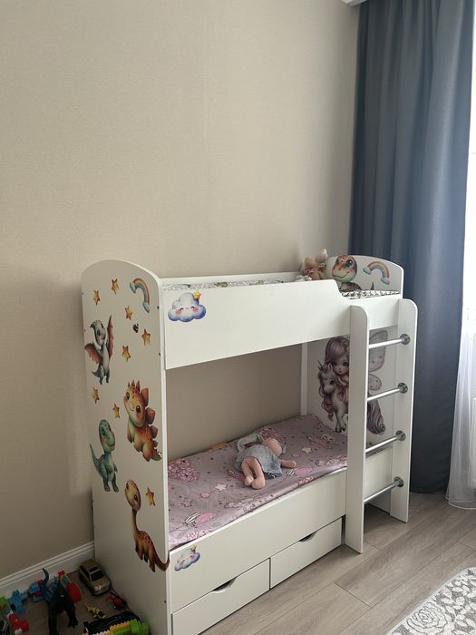 Детская 2этажная кровать