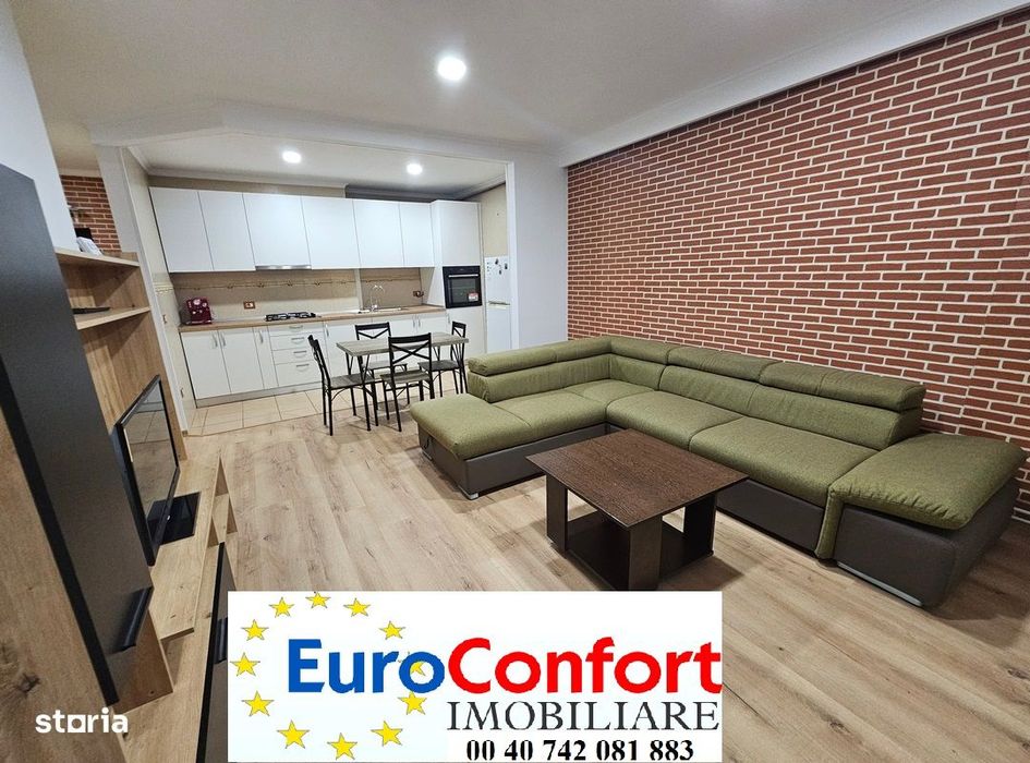 Inchiriez apartament 3 camere Ared Uta, terasa mare