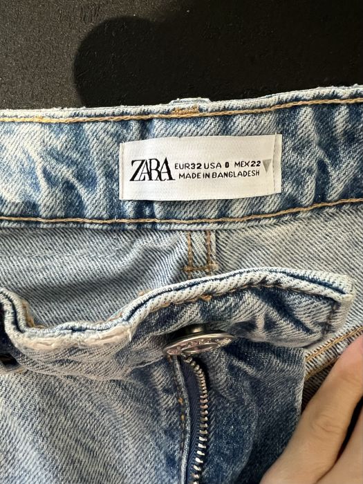Zara шорты mom fit