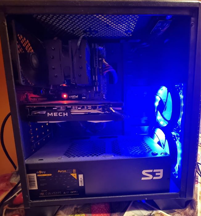 Desktop gaming ryzen 5 3600 24Gb AMD RX 6600 SCHIMB CU SAMSUNG S23