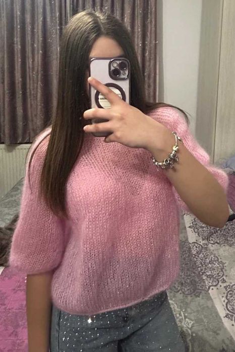 Bluza tricotata handmade