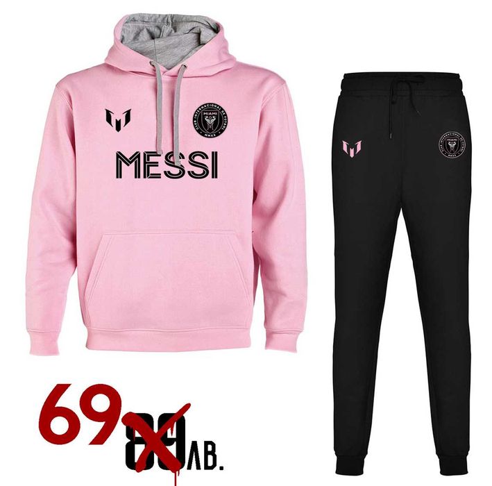 Спортни екипи, комплект суичър и долнище LEO MESSI / МЕСИ Inter MIAMI!