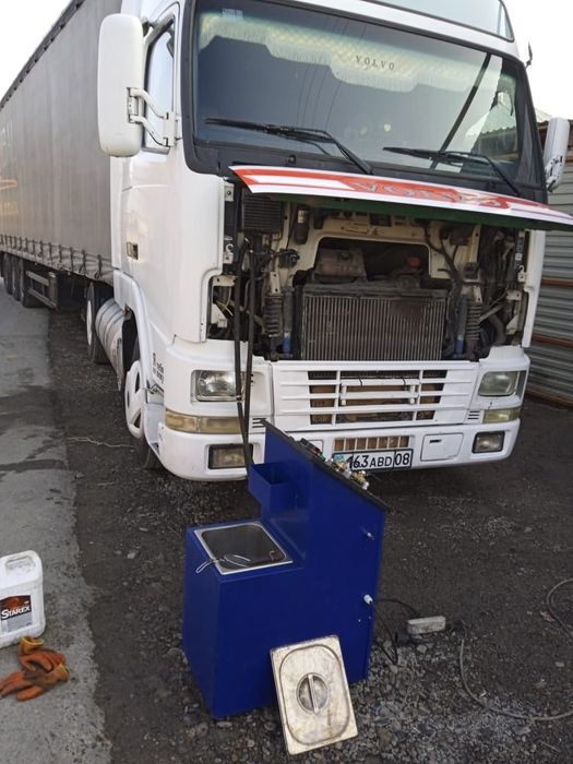 Чистка промывка радиатора печки