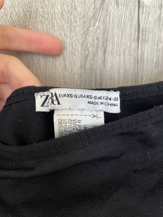 Черно боди  ZARA