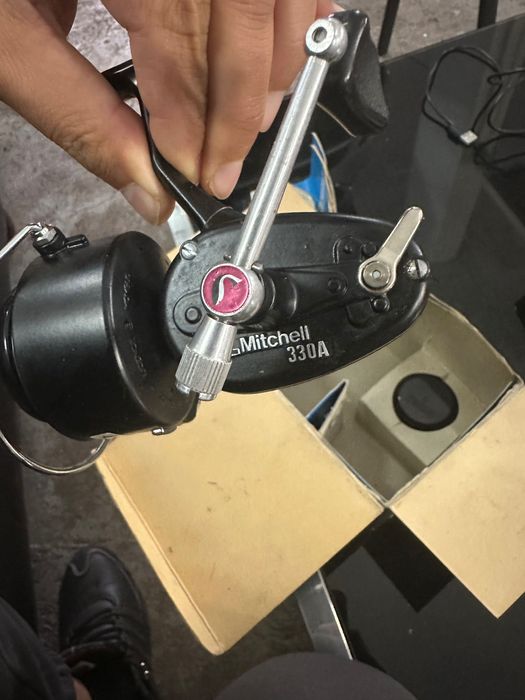 1957 Garcia Mitchell spinning reel 330А.