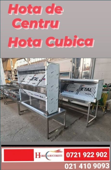 HOTA Inox perete FABRICA / HOTE Inox de Centru / HOTE Inox Cubice /