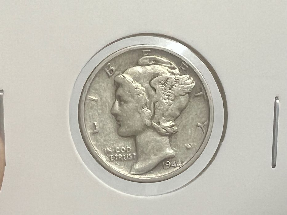 Mercury dime S серебро