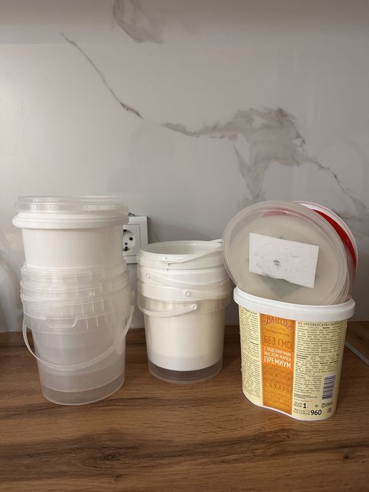 Отдам банки из-под майонеза и меда