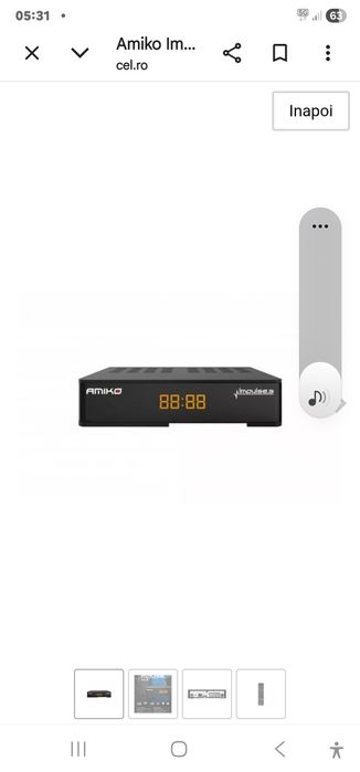 Decodor amiko impulse 3T2C hbo gratis